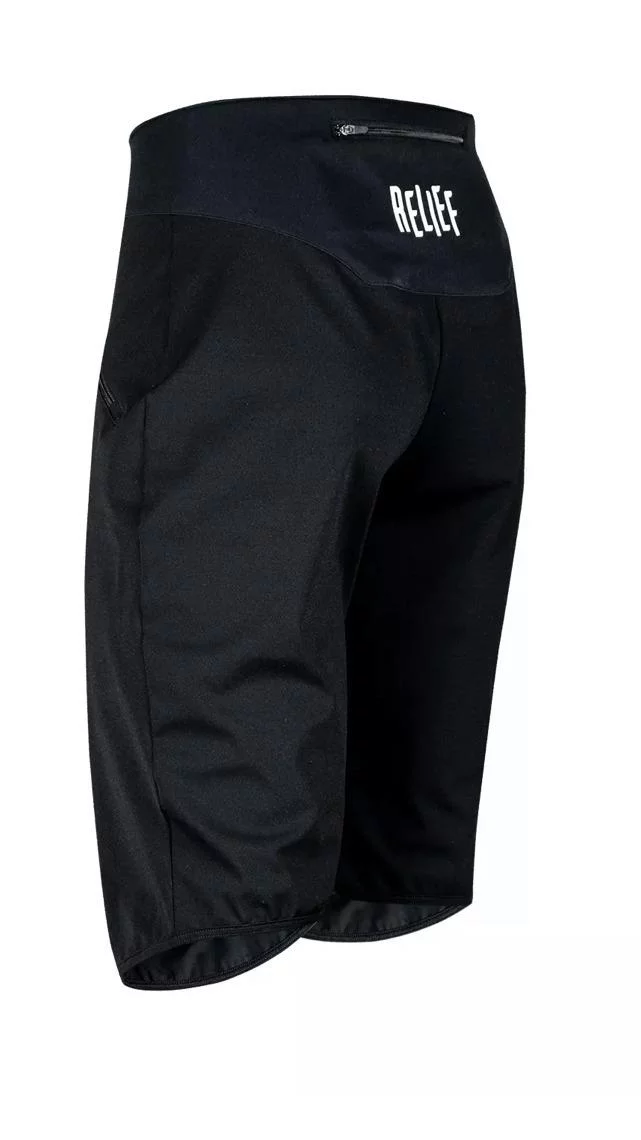Short VTT Relief Fada V2 Noir – détail fermeture FIDLOCK magnétique ajustable bande siliconée ceinture made in France