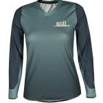 Maillot VTT femme Relief Calade 2022 Gradient Forêt manches longues – 87% polyester recyclé OEKO-TEX made in France