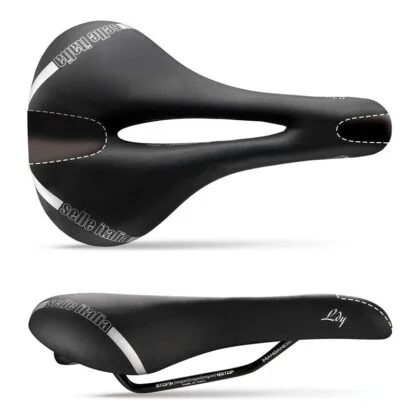 Selle de vélo noire CIONLLI occasion pour vélo de route/cross