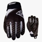 Gants Five Bmx Race Black White Sylvain andré