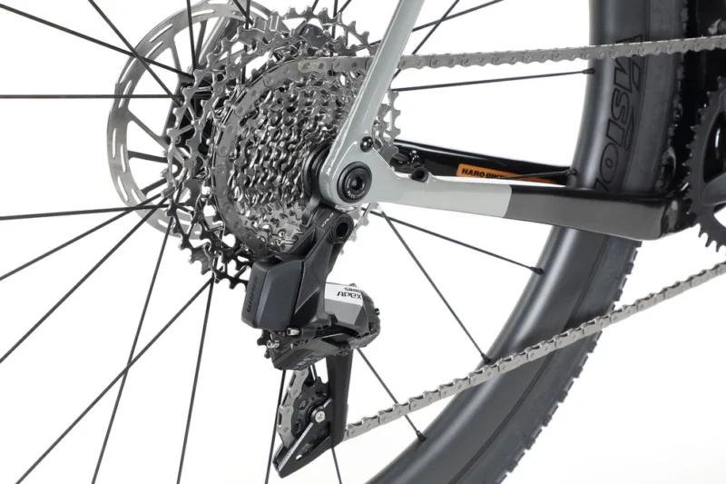 2024 haro buzzard carbon 2 black grey detail 1