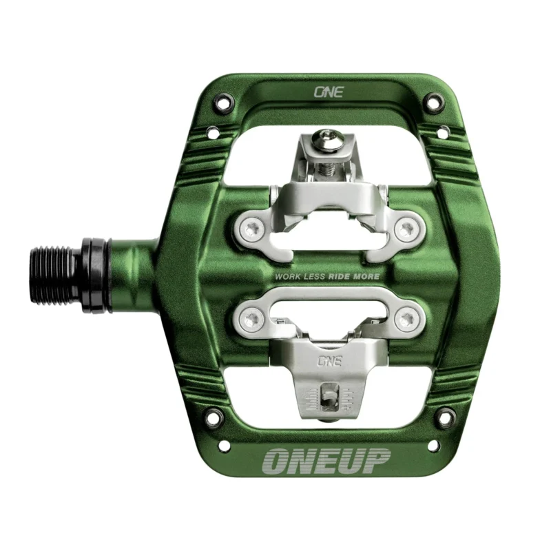 Oneup Components Clippedal Darkgreen Platform Sidea