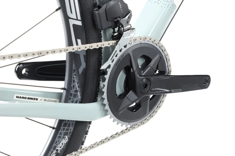 2024 haro buzzard carbon 1 black blue fade detail 3