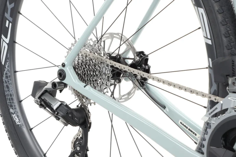 2024 haro buzzard carbon 1 black blue fade detail 5