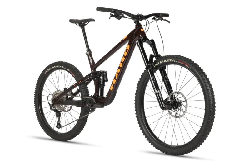 2024 haro greer alloy 2 275 29 brown orange 3qtr