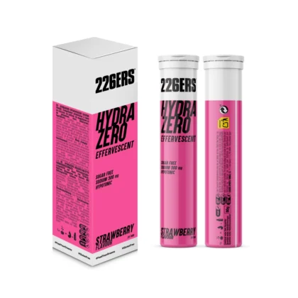 Boisson énergétique 20 pastilles 226ERS HydraZero Effervescent Fraise