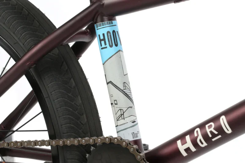 2023 haro hoover vividmerlot detail6