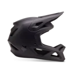 Fox Rampage Junior Noir Mat – casque intégral VTT DH BMX enfant MIPS, vue face