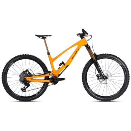 Sunn Radical Factory VTT Enduro full carbone Toray Fox 38 Factory Kashima SRAM X0 Eagle AXS TRP DH-R EVO – vue profil
