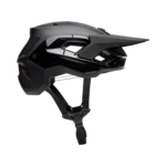 Fox Speedframe Pro Noir Mat – casque VTT trail demi-coque noir mat, vue de face