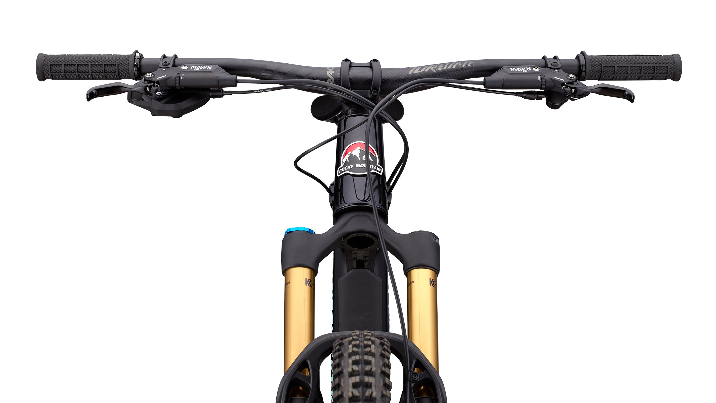 Rocky Mountain Instinct Carbon 70 2025 - detail fourche Fox 36 GRIP X Factory
