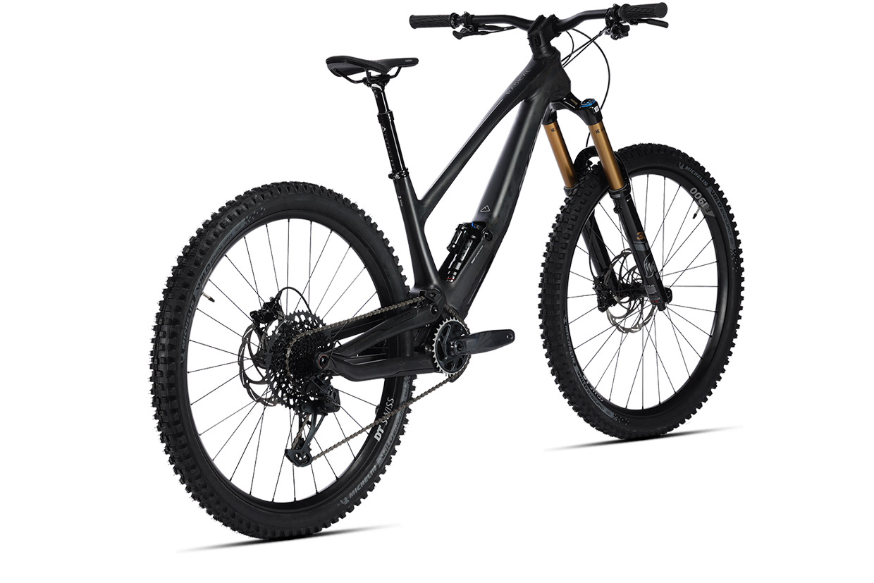 Sunn Radical Finest VTT Enduro vue trois quarts DT Swiss E1900 Michelin Wild Enduro Formula Cura 4