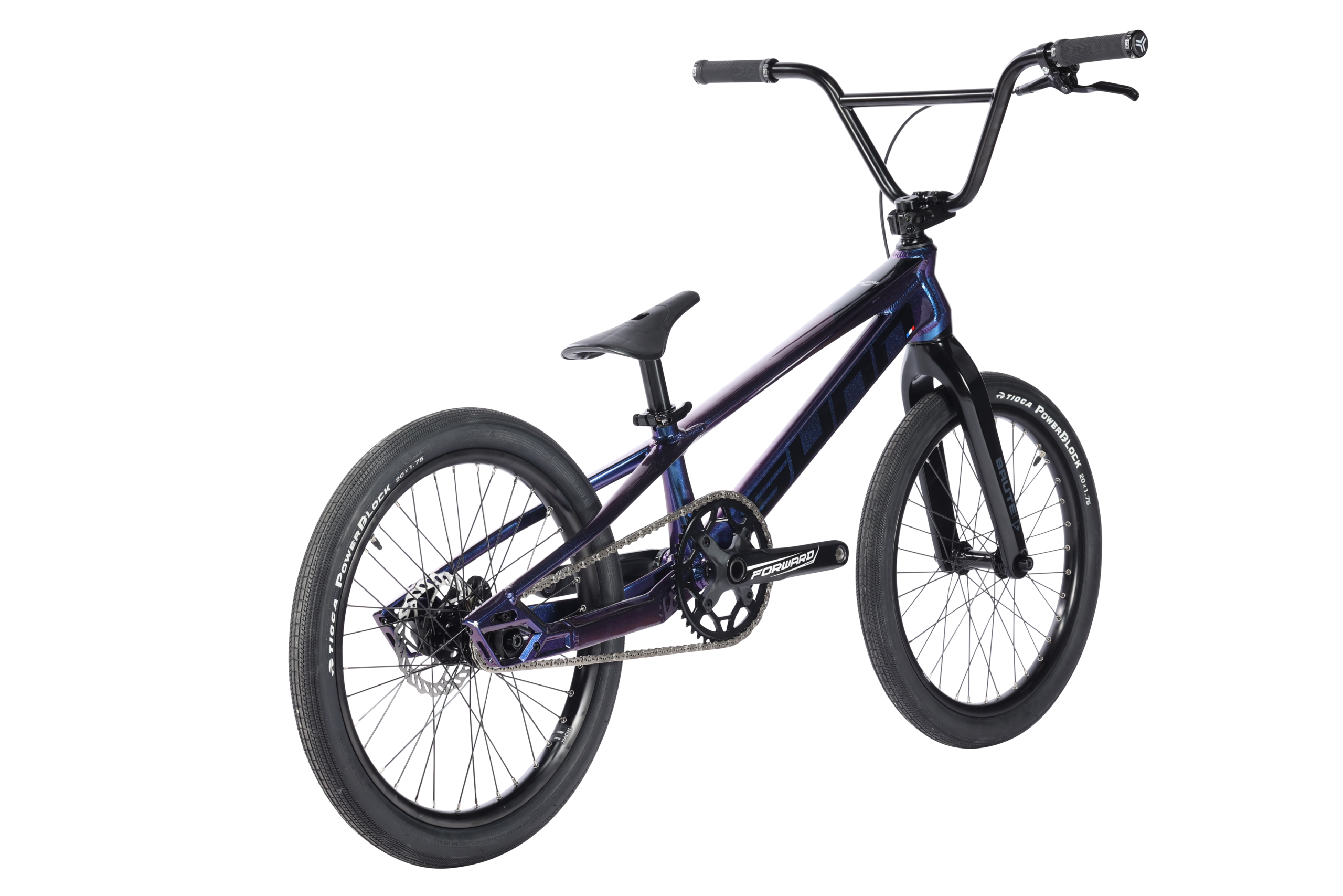 Sunn Royal Finest BMX race jantes Mach1 Klixx moyeu Chosen 150T cintre CrMo Sunn by Leadtec 7.5 pouces
