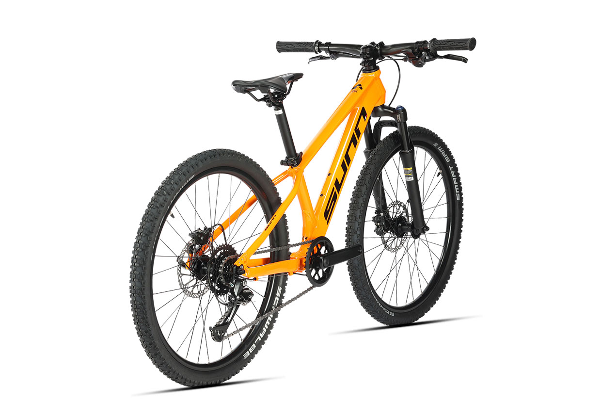 Sunn Tox Enfant 24 freins Shimano MT200 hydrauliques 160mm et transmission Shimano Acera 8 vitesses