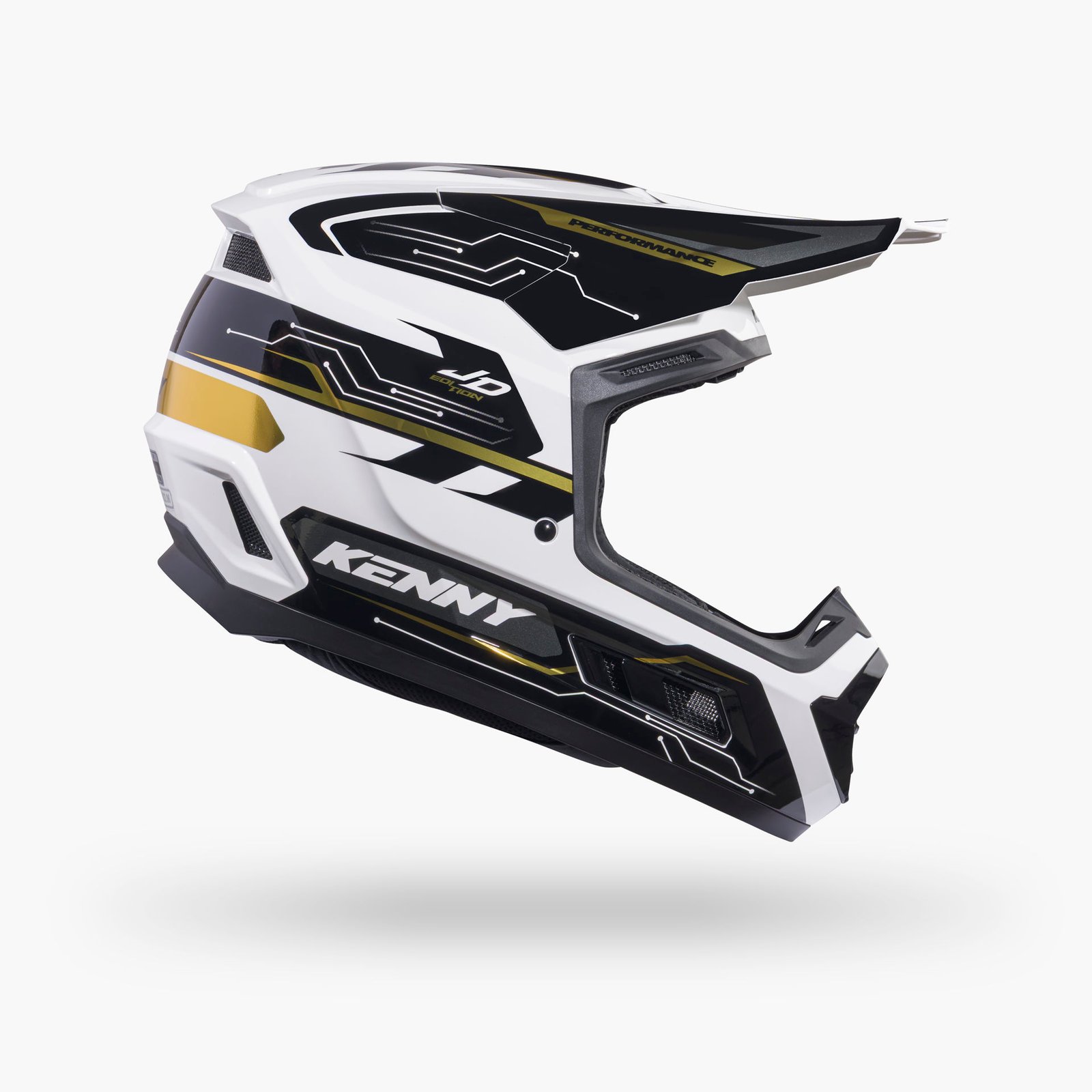 Casque Kenny Performance Joris Daudet edition limitee detail graphics