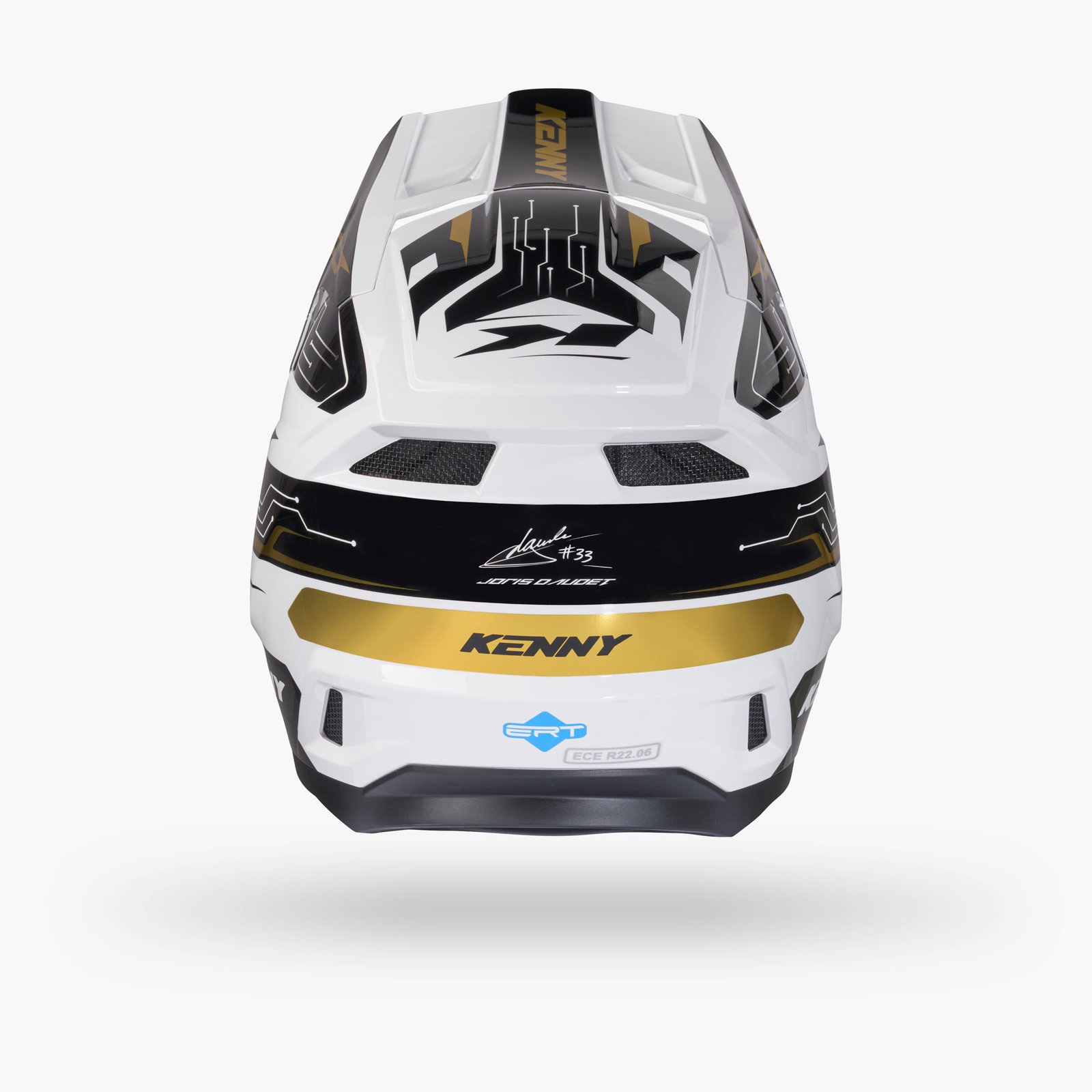 Casque Kenny Performance Joris Daudet triple champion monde UCI BMX profil droit