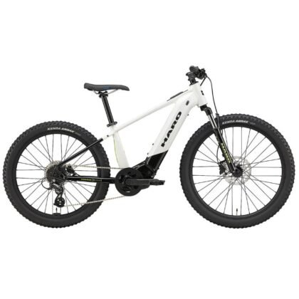 Haro Bikes eKids I/O blanc - VTT electrique enfant 24 pouces vue profil - Cyclomontdor Lyon