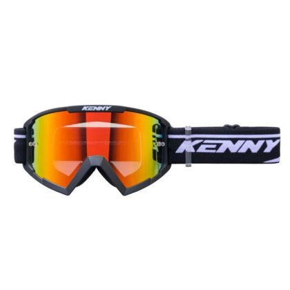 Masque Kenny Track+ vue de face — protection BMX Race et motocross